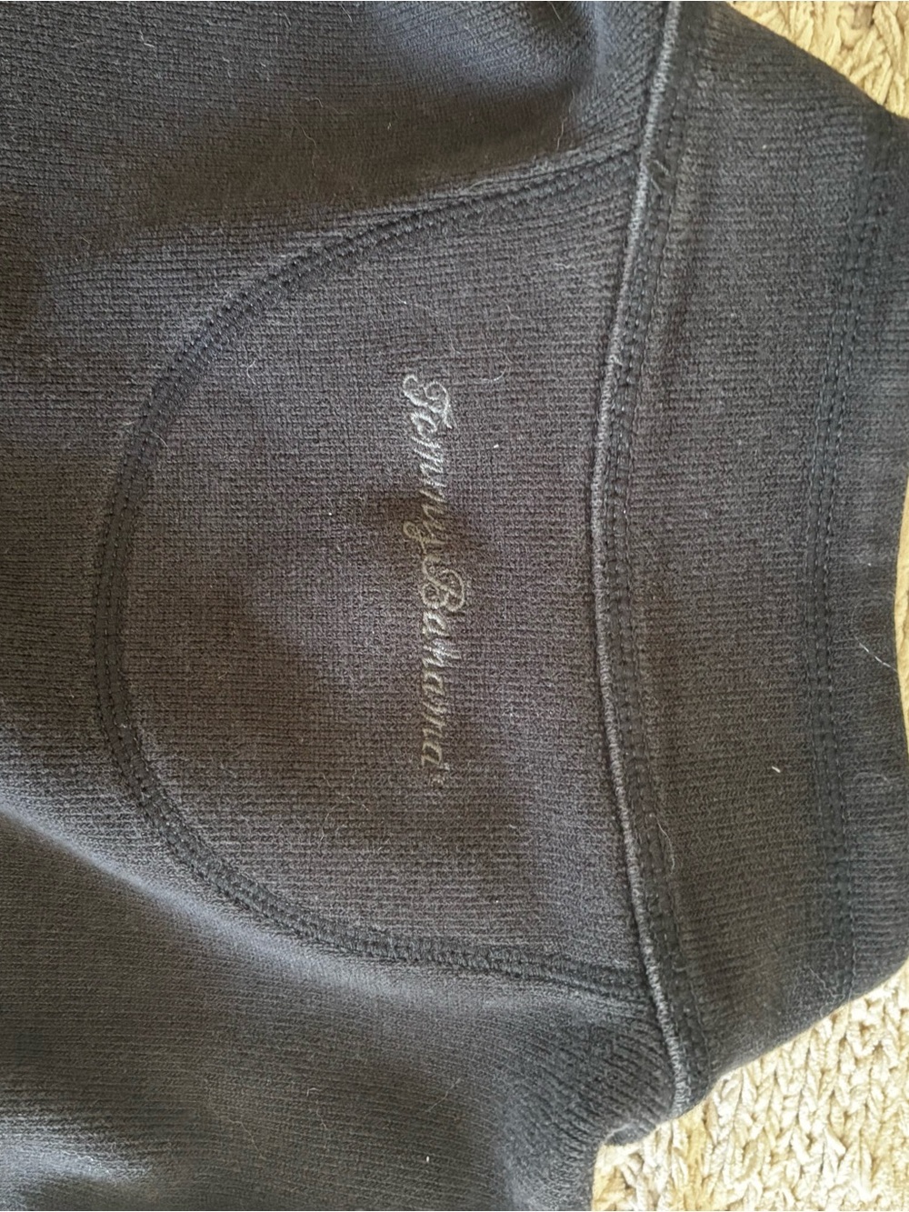 Tommy Bahama Black Full-Zip Utility Jacket - Picture 5 of 6